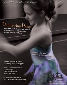 GroundWorks Dance Ensemble presents Outgrowing Daisy